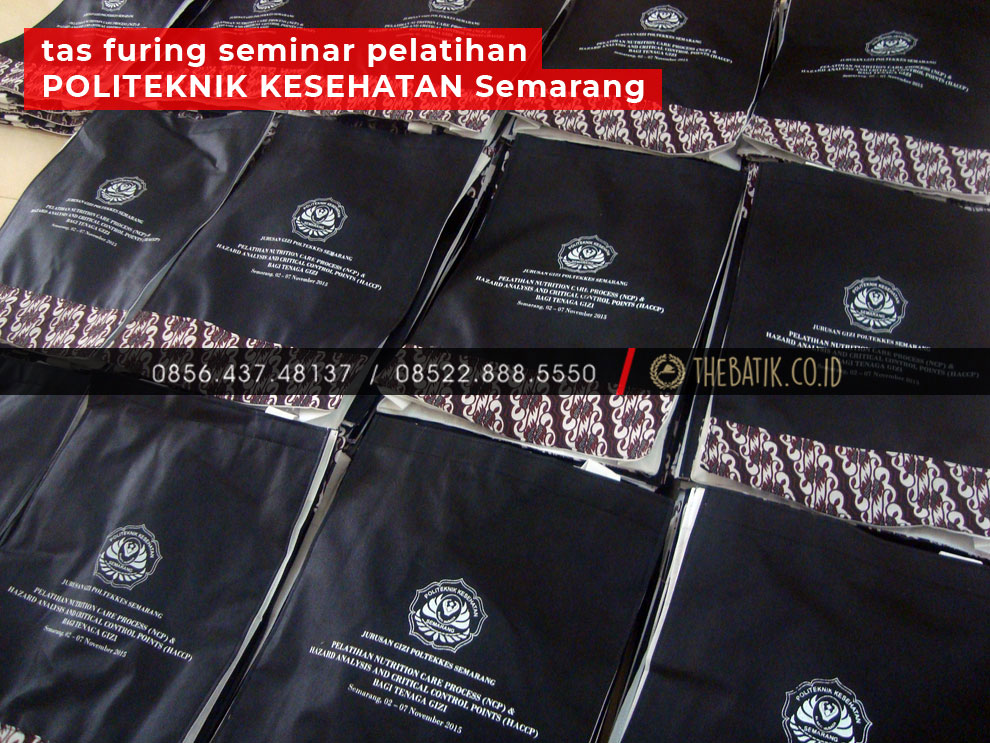 Tas Furing Seminar Pelatihan POLITEKNIK KESEHATAN SEMARANG