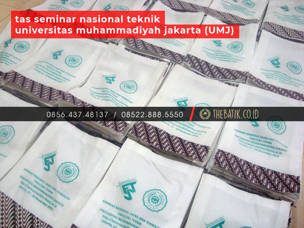 Tas Seminar Nasional Teknik UNIVERSITAS MUHAMMADIYAH JAKARTA (UMJ)