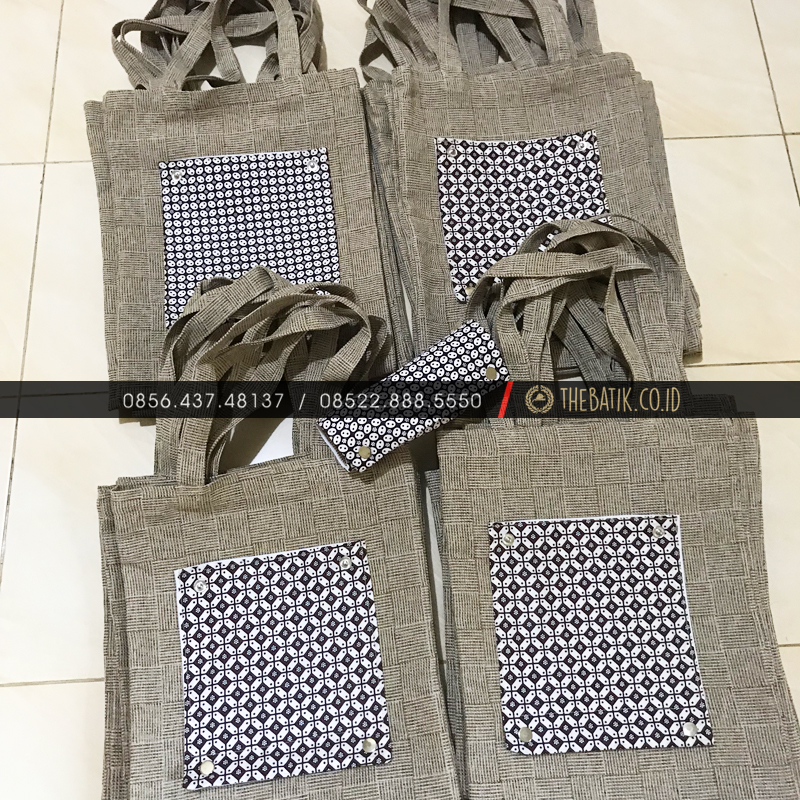Souvenir Tas Goni Lipat Kombinasi Batik Goodiebag Promosi