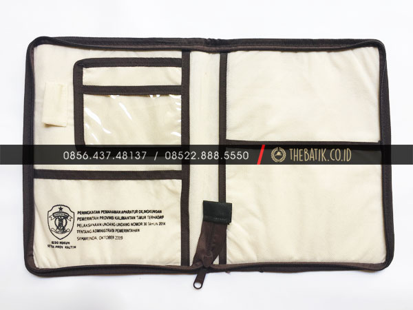 Pengrajin Produsen Buku Binder Seminar Kit Serat Alami Unik Etnik Khas Souvenir Bimtek PEMPROV KALTIM Samarinda