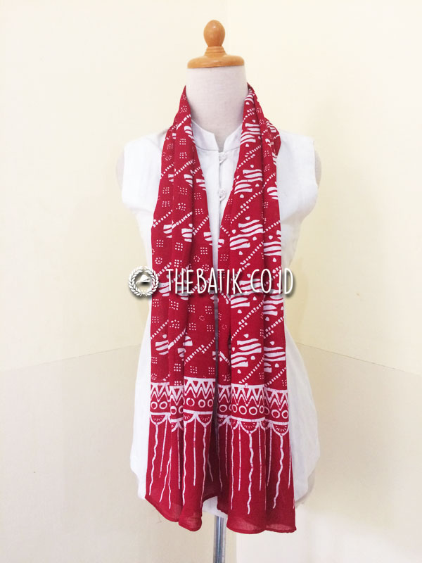 Syal Scarf Batik Art Bahan Paris Wholesale Bali Indonesia Malaysia Australia Singapore