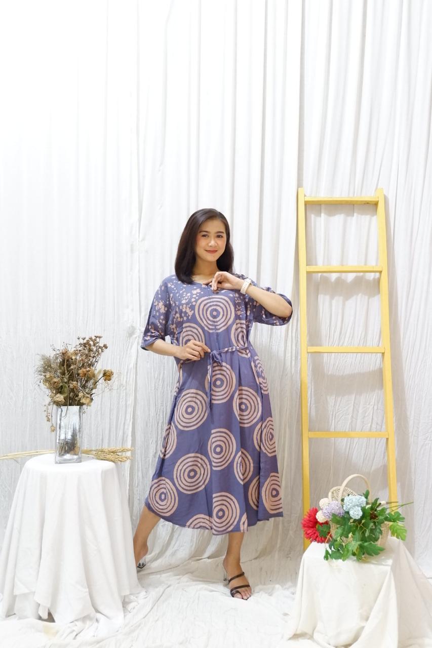 Baju Daster Batik Elga Semi Payung Rayon Cap Pekalongan Grosiran