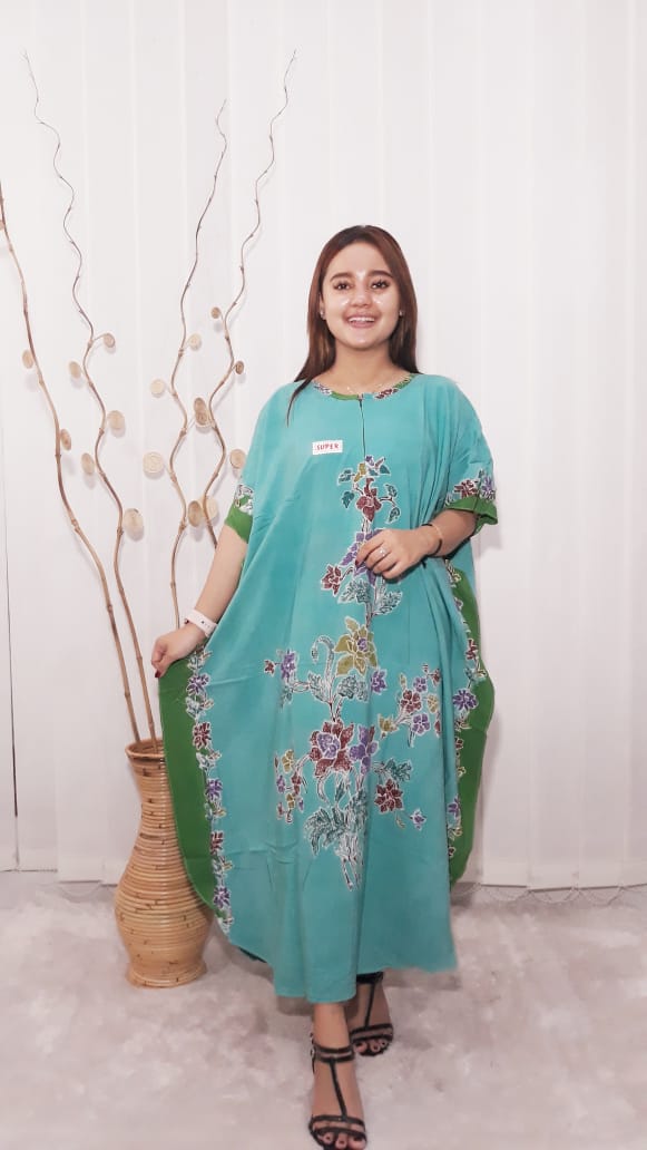 Baju Daster Batik Encim Lengan Pendek Adem Rayon Grosir Pekalongan