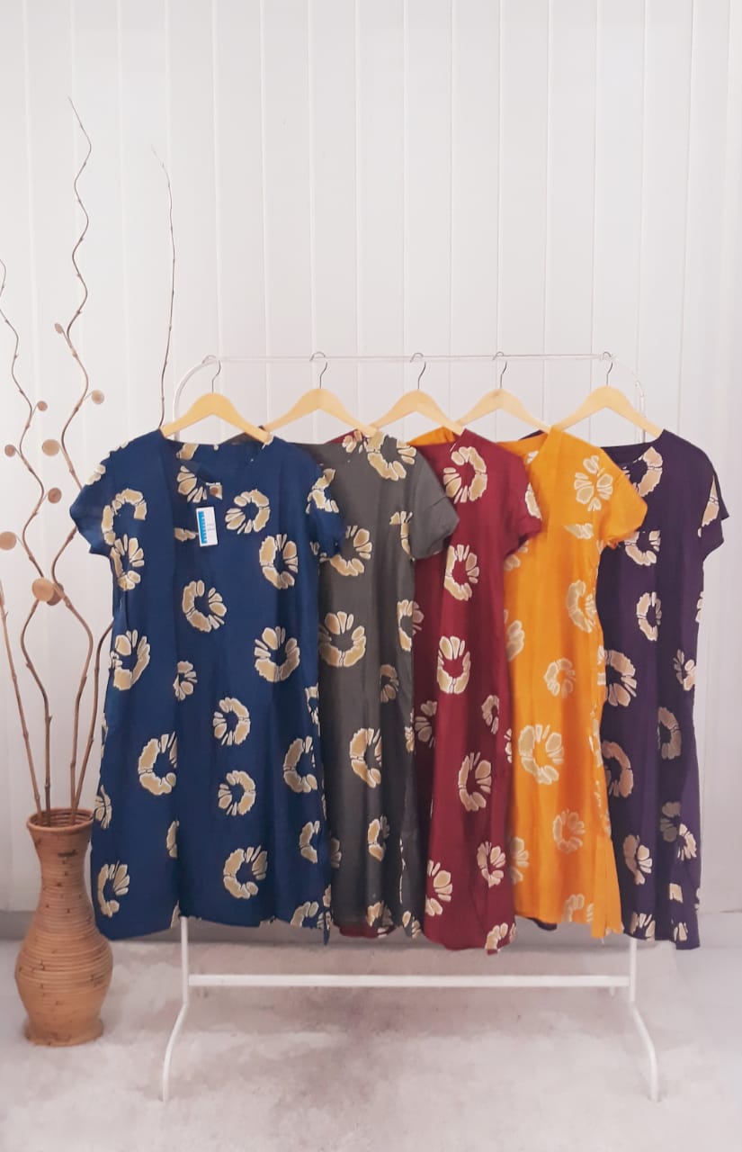 Baju Daster Batik Lengan Pendek Semi Payung Pekalongan Grosir