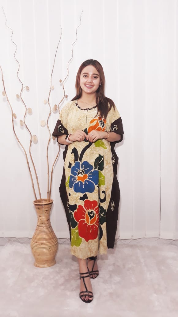 Baju Daster Batik Lowo Lengan Pendek Adem Rayon Pekalongan Grosir
