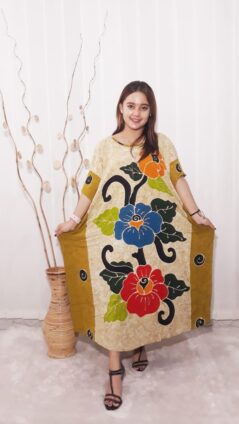 Baju Daster Batik Lowo Lengan Pendek Adem Rayon Pekalongan Grosir