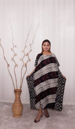 Baju Daster Batik Oblong Rayon Lengan Pendek Parang Lereng