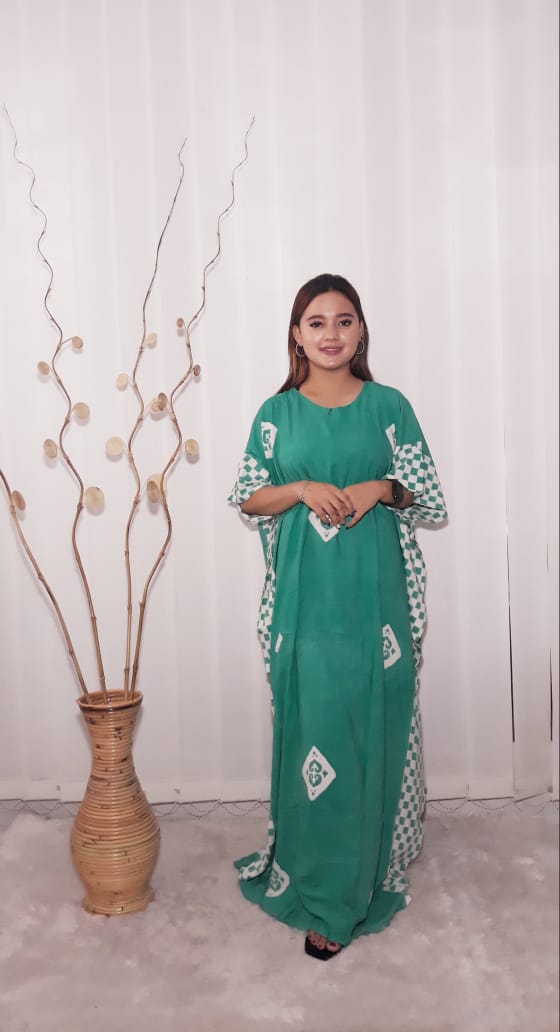 Baju Daster Batik Pastel Lengan Pendek Lowo Rayon Pekalongan Grosir