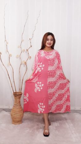 Baju Daster Jumbo Panjang Lengan 3/4 Batik Pekalongan Grosir
