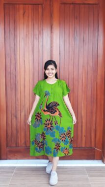 Baju Daster Batik Adem Lengan Pendek Ratu Busana Pekalongan Grosiran (isi 5)