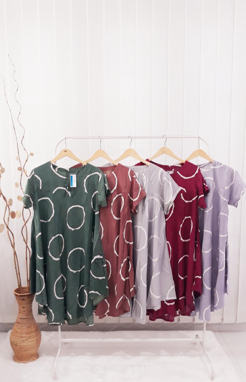 Baju Daster Batik Jumbo Lengan Pendek Pekalongan Seri Grosir