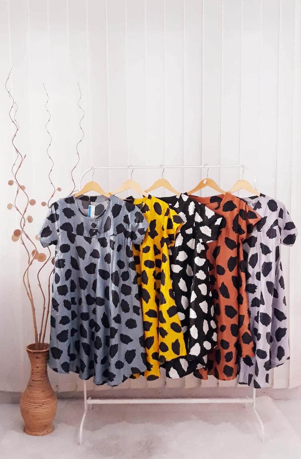 Baju Daster Batik Jumbo Lengan Pendek Pekalongan Seri Grosir