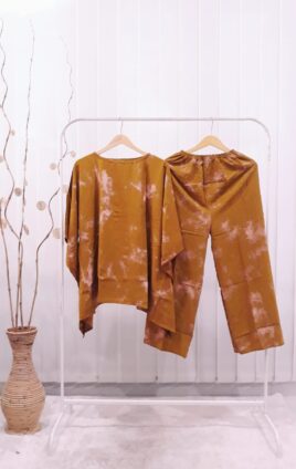 Baju Daster Batik Setelan Celana Panjang Oblong Rayon Jumputan