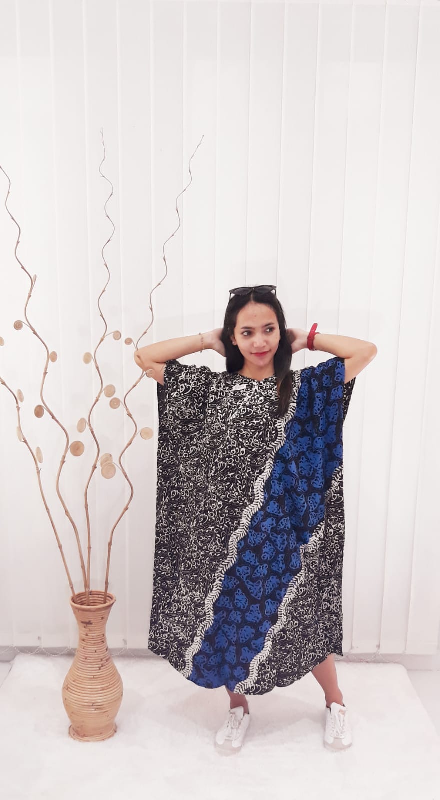 Baju Daster Batik Kalong Grosir Murah Bahan Santung Rayon