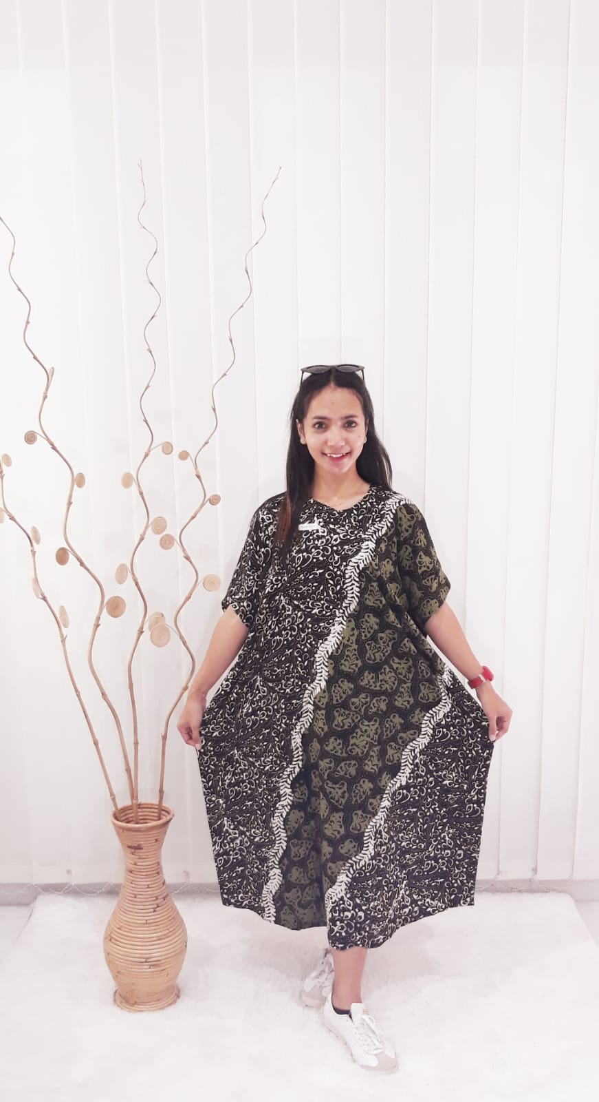 Baju Daster Batik Kalong Grosir Murah Bahan Santung Rayon