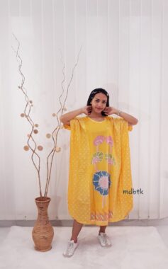 Baju Daster Batik Lowo Oblong Lengan Pendek Bahan Rayon