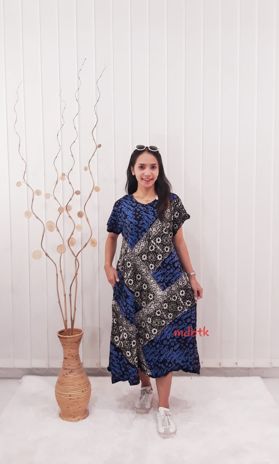 Baju Daster Batik Model Payung Santung Samitex Lengan Pendek