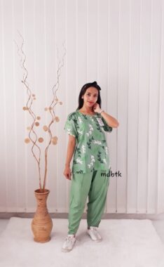 Baju Daster Batik Setelan Celana Panjang Lengan Pendek Grosiran Pekalongan