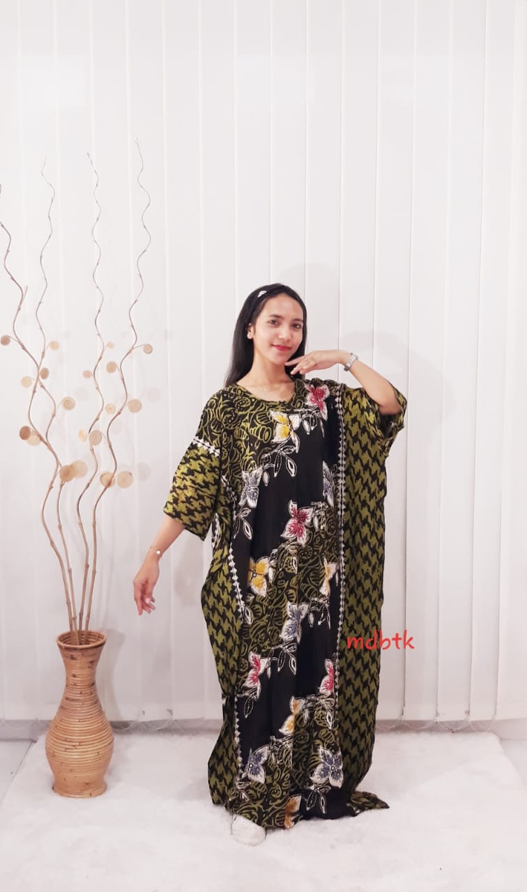 Baju Daster Jumbo Lengan 3/4 Bahan Rayon Grosir Batik Pekalongan