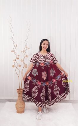 Baju Daster Klok Payung Jumbo Bahan Santung Grosir Pekalongan
