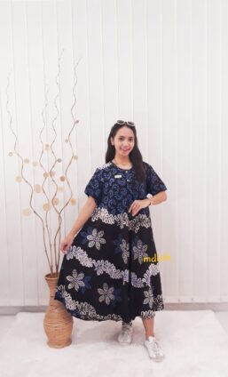 Daster Klok Batik Jumbo Bahan Santung Adem Grosiran Pekalongan