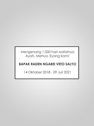 Souvenir Peringatan Selamatan 1000 Hari Orang Meninggal – Model Tas Kain Batik