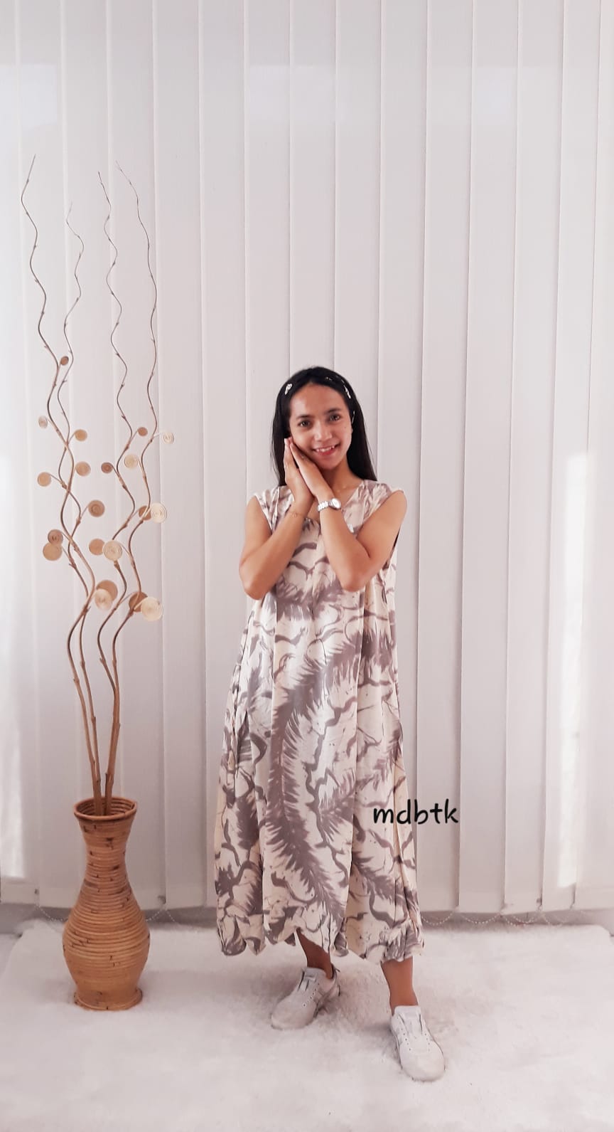 Baju Daster Batik Yukensi Rayon Dress Pekalongan Murah Grosir
