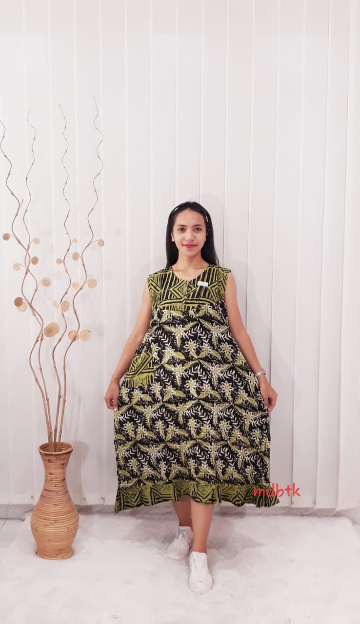 Baju Daster Murah Model Yukensi Batik Rayon Santung Warna