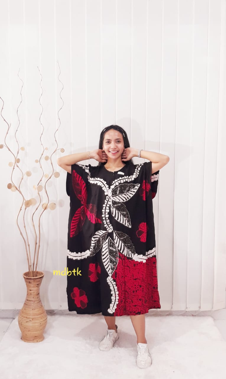 Baju Daster Tidur Model Kelelawar Batik Pekalongan Lengan Pendek Jumbo