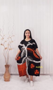 Baju Daster Tidur Model Kelelawar Batik Pekalongan Lengan Pendek Jumbo
