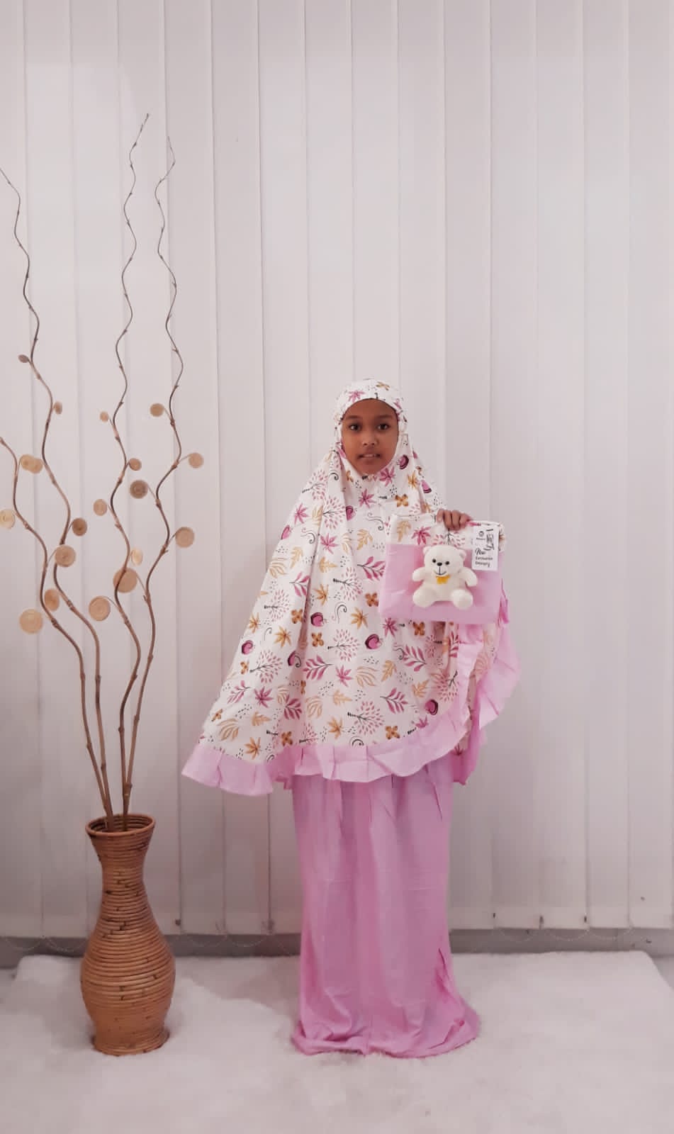 Mukena Anak SD Perempuan Terbaru Bahan Rayon Murah Grosir Warna Seri