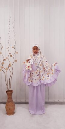 Mukena Anak SD Perempuan Terbaru Bahan Rayon Murah Grosir Warna Seri