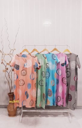 Baju Tidur Daster Batik Jumbo Lengan Pendek Grosir Murah Pekalongan