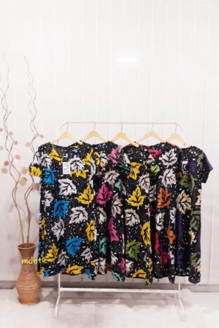 Baju Tidur Daster Batik Lengan Pendek Bahan Rayon Adem Warna