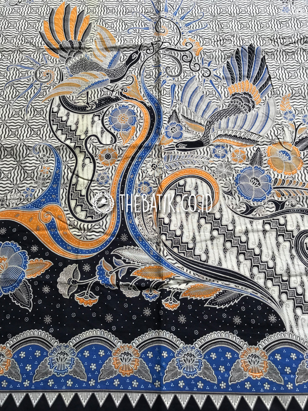 Bahan Baju Seragam Batik Motif Burung Ukuran 2.4 m