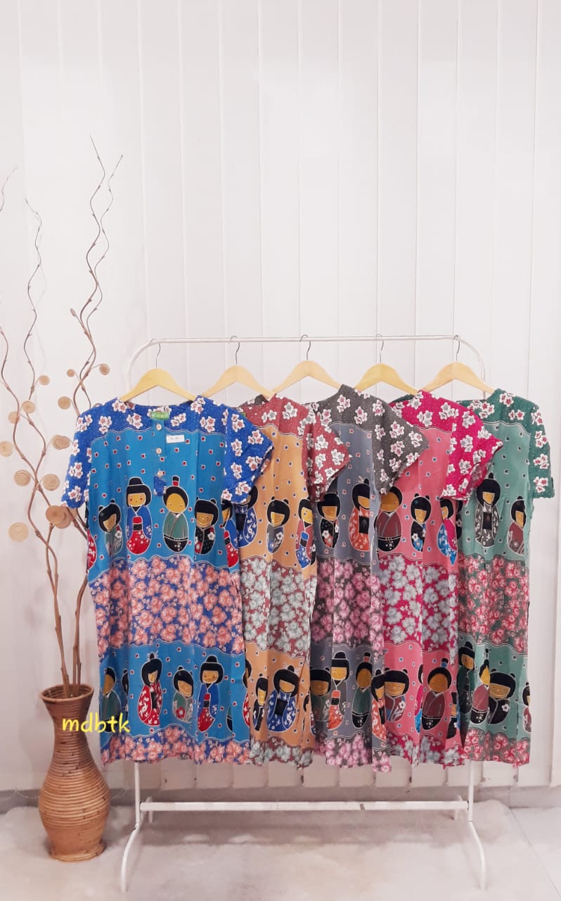 Baju Daster Ibu Pola HAP Bahan Rayon Adem Beli Seri Harga Grosir