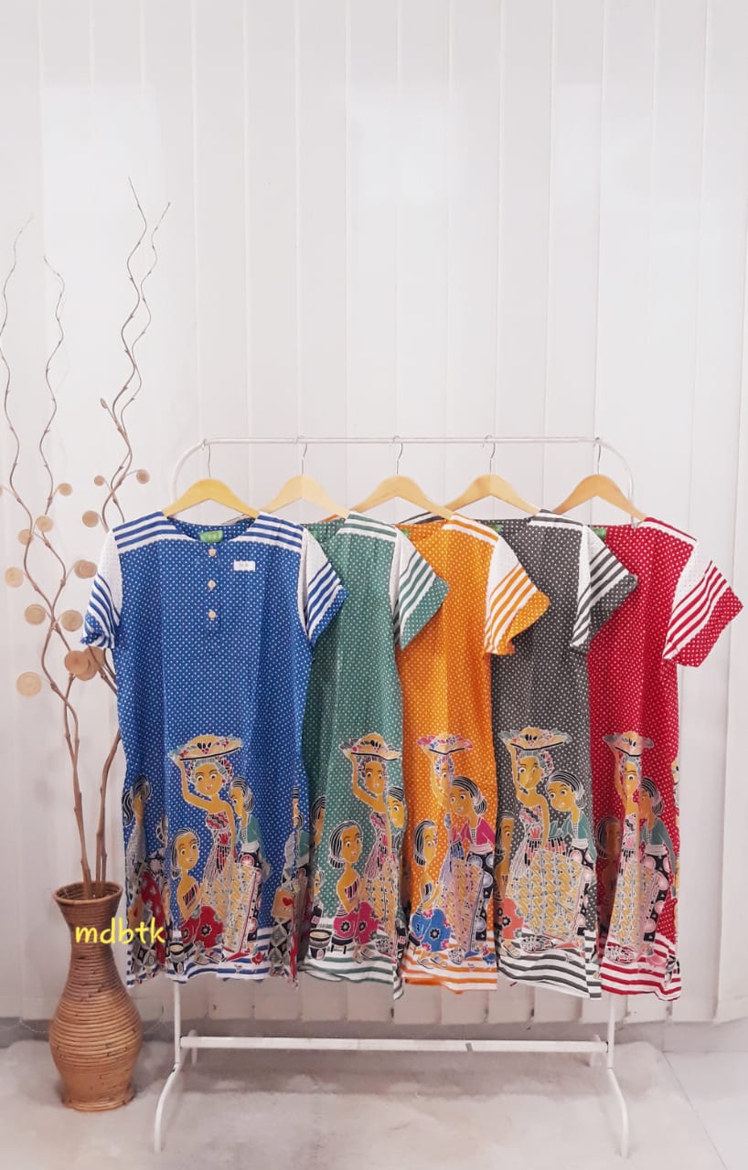 Baju Daster Ibu Pola HAP Bahan Rayon Adem Beli Seri Harga Grosir