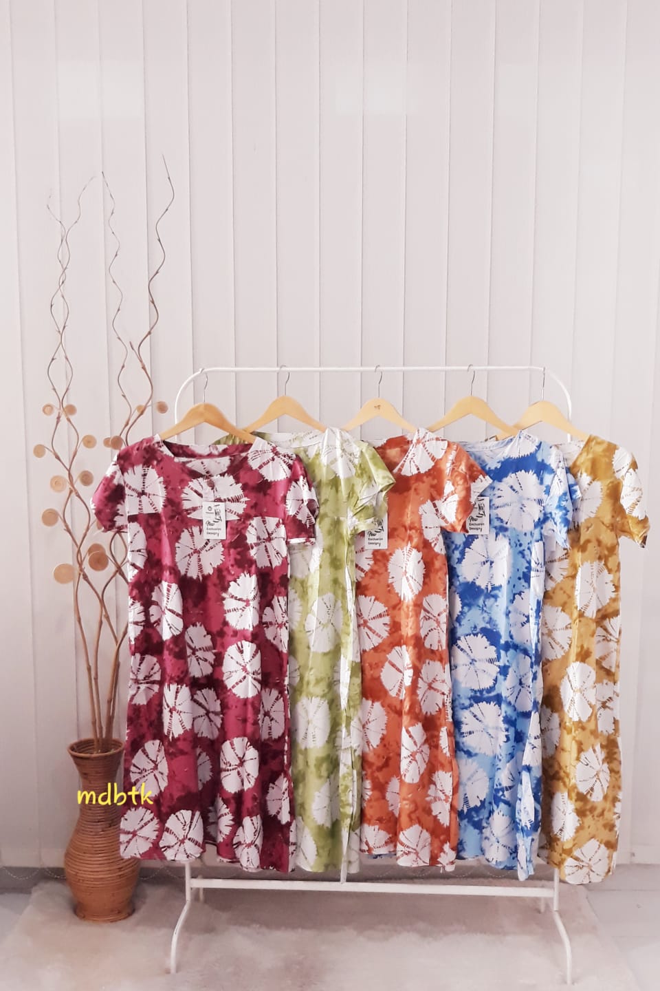 Baju Daster Pendek Rayon Ada Kancing Depan Grosir Seri Murah