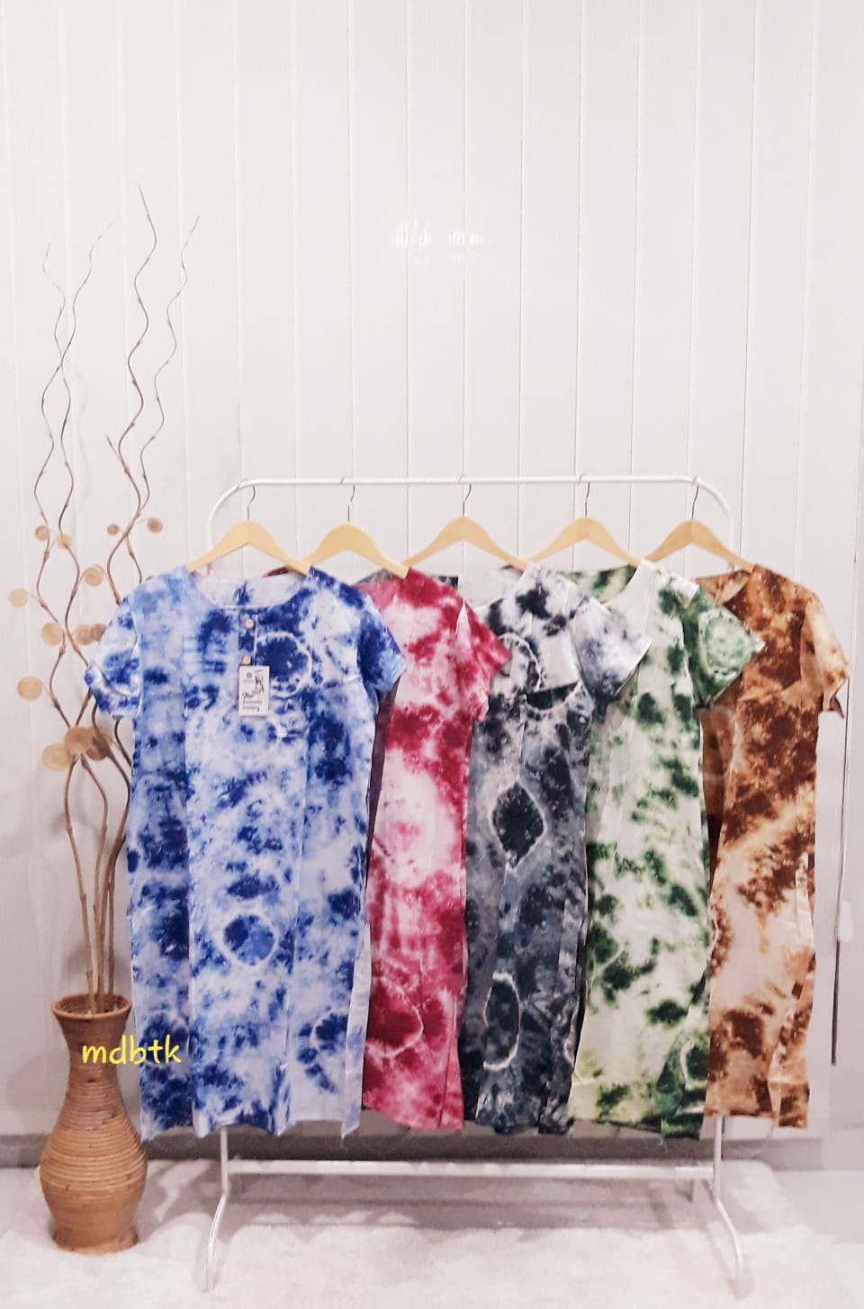 Baju Daster Pendek Rayon Ada Kancing Depan Grosir Seri Murah
