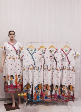 Daster Chibi Chibi Kimono HAP Lengan Pendek Original Seri Murah