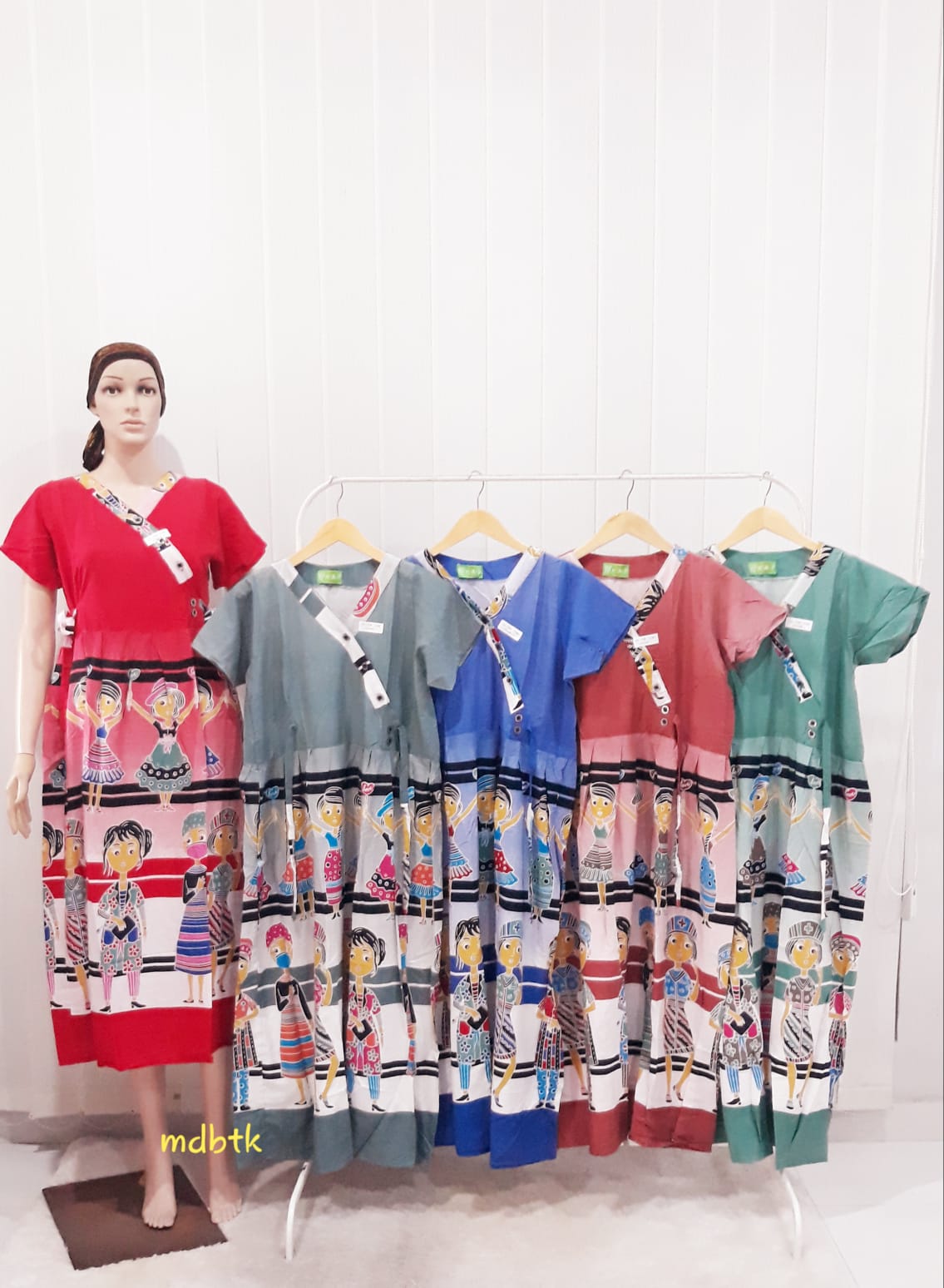 Daster Chibi Chibi Kimono HAP Lengan Pendek Original Seri Murah