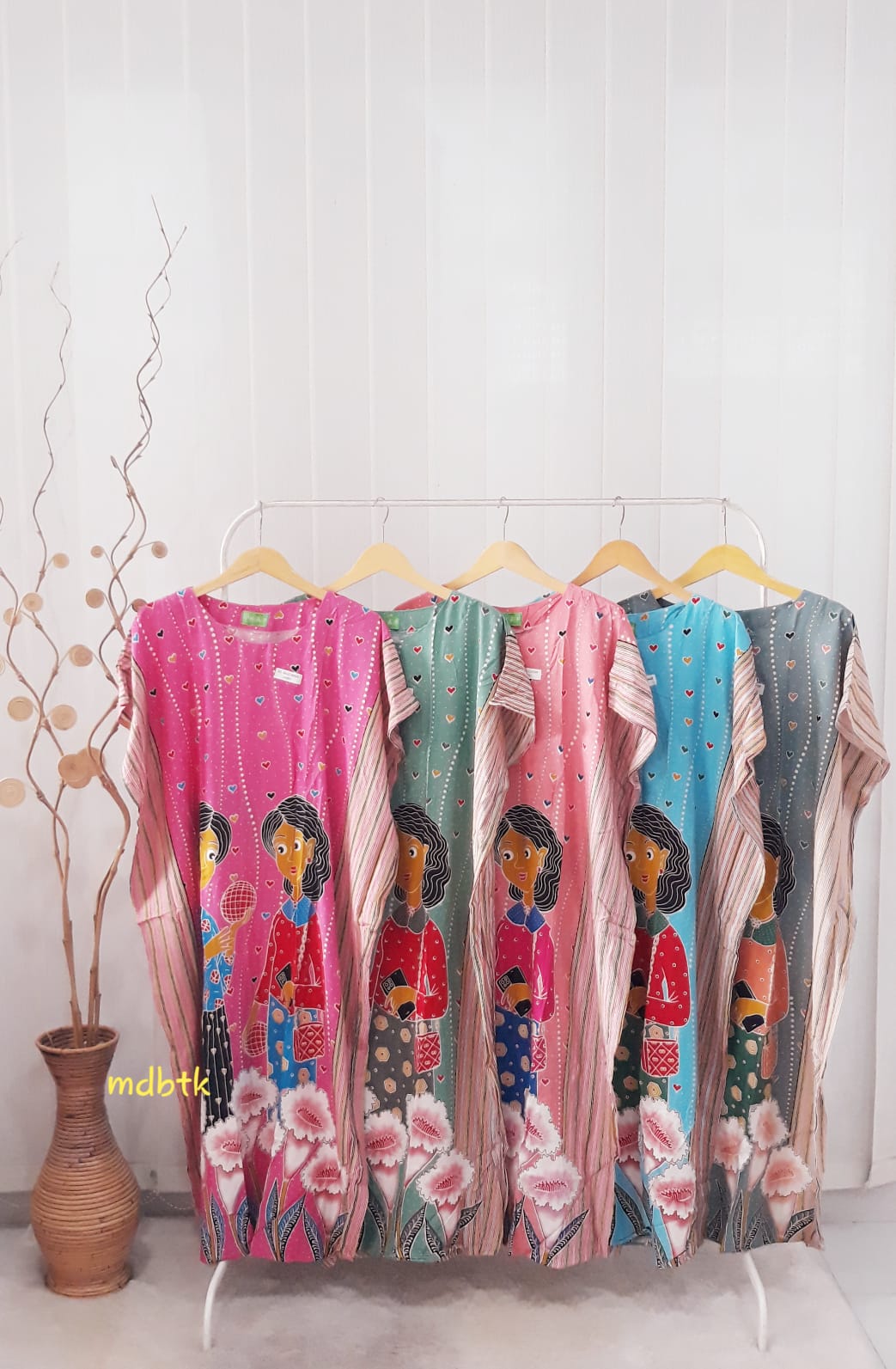 Daster Kelelawar HAP Baju Tidur Batik Oblong Bahan Rayon Terbaru Grosiran