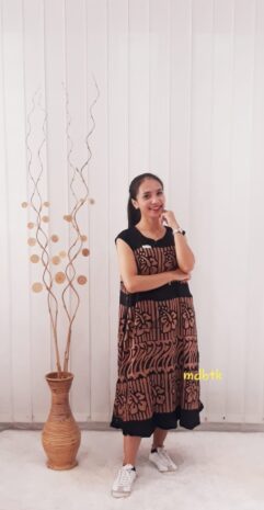 Daster Yukensi Baju Batik Modern Wanita Bahan Rayon Seri Warna