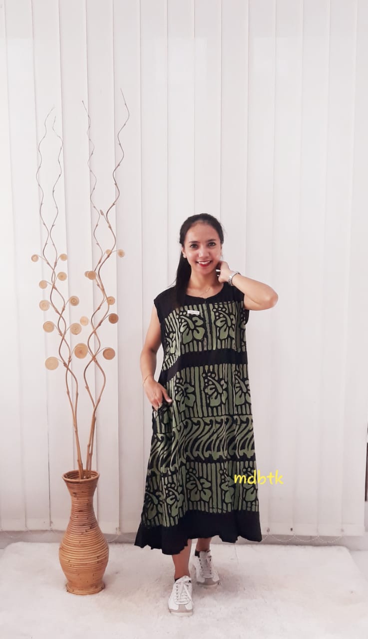 Daster Yukensi Baju Batik Modern Wanita Bahan Rayon Seri Warna