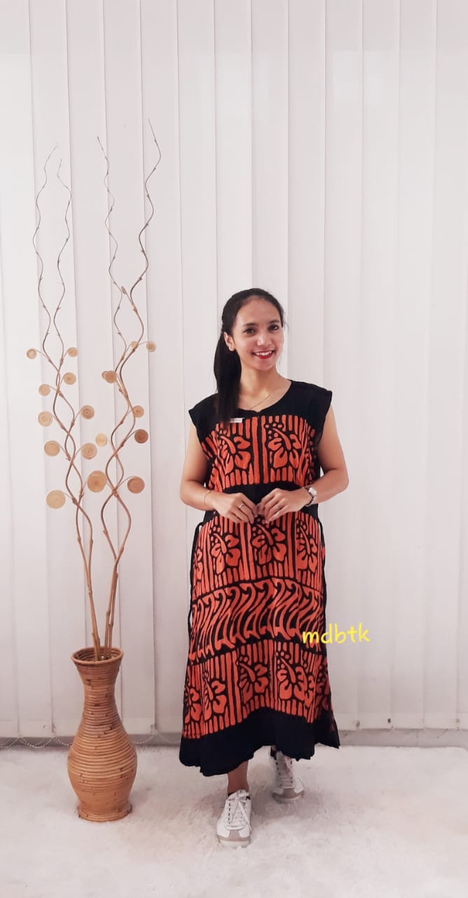 Daster Yukensi Baju Batik Modern Wanita Bahan Rayon Seri Warna