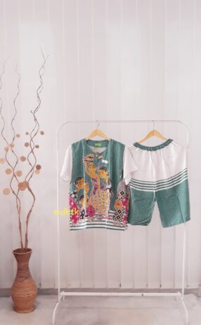 Setelan Kulot Jumbo HAP Lengan Pendek Bahan Rayon Adem Santai Bisa Grosir