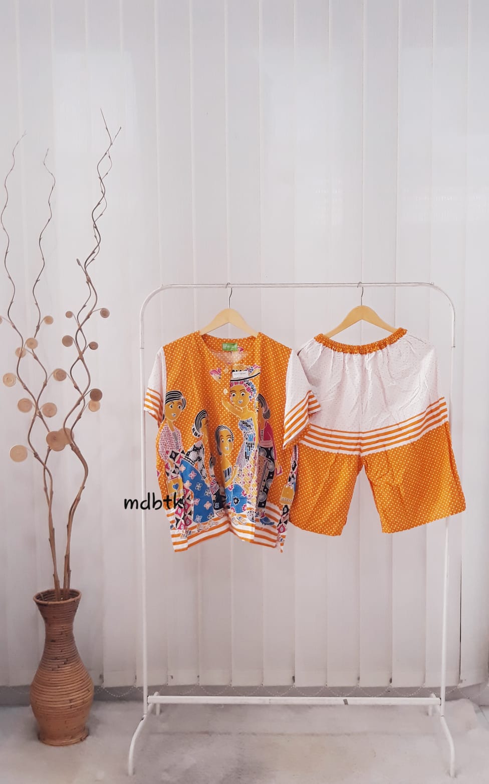 Setelan Kulot Jumbo HAP Lengan Pendek Bahan Rayon Adem Santai Bisa Grosir