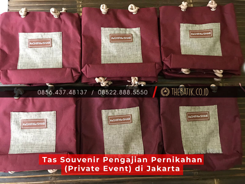 Tas Souvenir Pengajian Pernikahan (Private Event) di Jakarta
