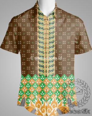 Seragam Batik Custom Logo Resmi Perusahaan PT BISI International