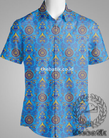 Resmi Seragam Batik Custom Logo Universitas Udayana Bali Indonesia